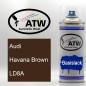 Preview: Audi, Havana Brown, LD8A: 400ml Sprühdose, von ATW Autoteile West.